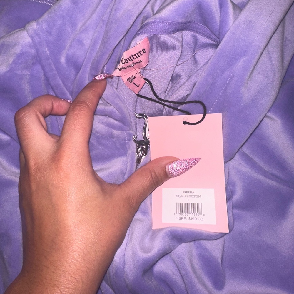 Juicy couture lavender tracksuit - Picture 3 of 5